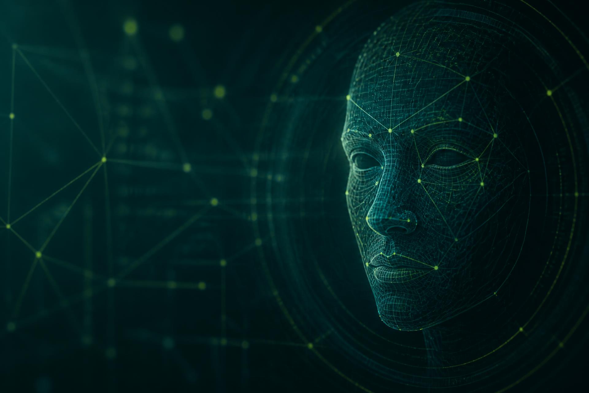 Verificación de identidad con biometría facial en pantalla móvil